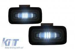 LED Taillights Light Bar with Rear Bumper Fog Lamp suitable for Mercedes G-class W463 (1989-2015) Smoke-image-6052940