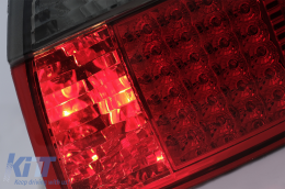 LED Taillights suitable for Audi A4 B6 8E Sedan (10.2000-10.2004) Red Smoke-image-6089324