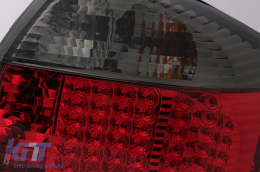 LED Taillights suitable for Audi A4 B6 8E Sedan (10.2000-10.2004) Red Smoke-image-6089330