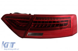 LED Taillights suitable for Audi A5 8T Coupe Cabrio Sportback (2007-2011) Dynamic Sequential Turning Light-image-6085704