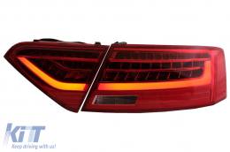 LED Taillights suitable for Audi A5 8T Facelift (2012-2016) Dynamic Sequential Turning Light-image-6085674