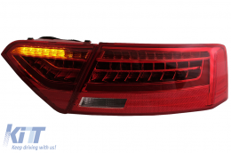 LED Taillights suitable for Audi A5 8T Facelift (2012-2016) Dynamic Sequential Turning Light-image-6085677