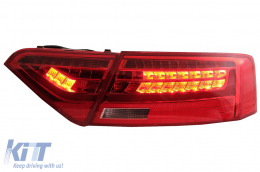 LED Taillights suitable for Audi A5 8T Facelift (2012-2016) Dynamic Sequential Turning Light-image-6085683