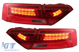 LED Taillights suitable for Audi A5 8T Facelift (2012-2016) Dynamic Sequential Turning Light-image-6085684