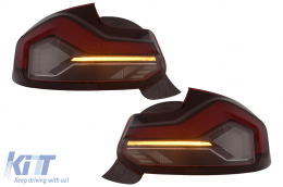 LED Taillights suitable for BMW 2 Series F22 F23 M2 F87 (2014-2020) Dynamic Turning Lights-image-6110288