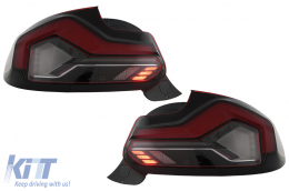 LED Taillights suitable for BMW 2 Series F22 F23 M2 F87 (2014-2020) Dynamic Turning Lights-image-6110294