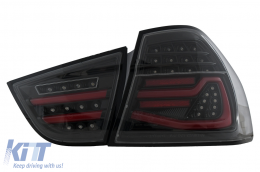 LED Taillights suitable for BMW 3 Series E90 LCI (2009-2011) Smoke Dynamic Turning Lights-image-6110064