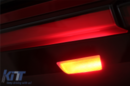 LED Taillights suitable for BMW X5 E70 (2007-2013) Light Bar Upgrade to G05 LCI Design-image-6109829