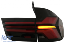 LED Taillights suitable for BMW X5 E70 (2007-2013) Light Bar Upgrade to G05 LCI Design-image-6109834