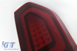 LED Taillights suitable for Chrysler 300 LD Lancia Thema (2011-2014) with Dynamic Start-up Display-image-6110101