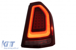 LED Taillights suitable for Chrysler 300 LD Lancia Thema (2011-2014) with Dynamic Start-up Display-image-6110103