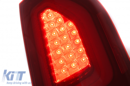 LED Taillights suitable for Chrysler 300 LD Lancia Thema (2011-2014) with Dynamic Start-up Display-image-6110107