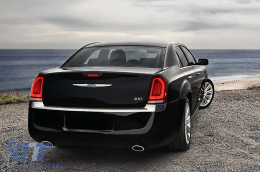 LED Taillights suitable for Chrysler 300 LD Lancia Thema (2011-2014) with Dynamic Start-up Display-image-6110463