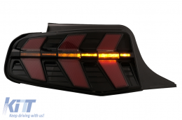 LED Taillights suitable for Ford Mustang V Pre-Facelift (2010-2012) Smoke-image-6107290