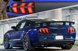 LED Taillights suitable for Ford Mustang V Pre-Facelift (2010-2012) Smoke-image-6107476