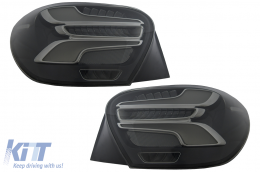 LED Taillights suitable for Mercedes A-Class W176 (2013-08.2015) Smoke Facelift Design-image-6110116