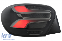 LED Taillights suitable for Mercedes A-Class W176 (2013-08.2015) Smoke Facelift Design-image-6110133