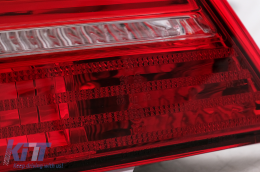 LED Taillights suitable for Mercedes C-Class W203 Sedan (2000-2004) Red Clear-image-6104832