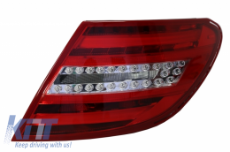 LED Taillights suitable for Mercedes C-Class W204 (2007-2012) Facelift Design-image-44605