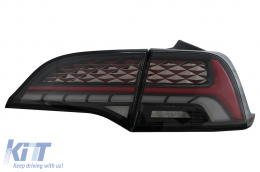 LED Taillights suitable for Tesla Model 3 (2017-2022) Model Y (2020-2022) with Dynamic Turning Lights-image-6110170