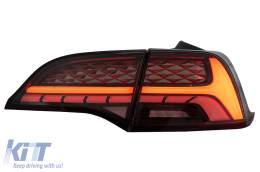 LED Taillights suitable for Tesla Model 3 (2017-2022) Model Y (2020-2022) with Dynamic Turning Lights-image-6110178