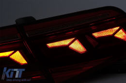 LED Taillights suitable for VW Passat B8 3G (2015-2019) Limousine Sequential Dynamic Turning Lights B8.5 Design-image-6089597