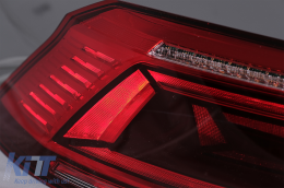 LED Taillights suitable for VW Passat B8 3G (2015-2019) Limousine Sequential Dynamic Turning Lights B8.5 Design-image-6089600