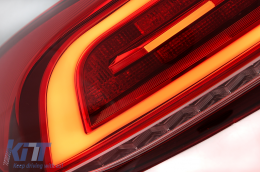 LED Taillights suitable for VW Scirocco Hatchback 137 Mk3 (2008-2014) Red Dynamic Turning Lights-image-6110151