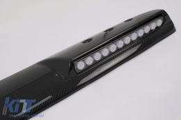 LED TFL Dachspoiler für Mercedes G-Klasse Facelift W463 W464 2018-2022 Dry Carbon-image-6106290