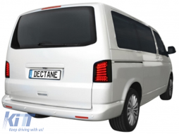 LED Задни светлини подходящи за VW T5 (04.2003-2009) Черен дим-image-64443