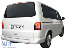 LED Задни светлини подходящи за VW T5 (04.2003-2009) Черен дим-image-64444