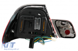 LED Задни светлини подходящи за BMW 3 Series E46 Купе 2D (1998-2003) Червено/Черно-image-6073297