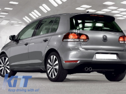 Антикрило с LED стоп светлина, подходящ за VW Golf VI (2008-нагоре) R20 Дизайн-image-44555