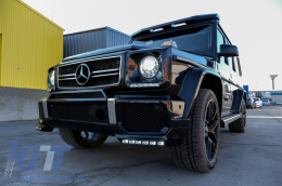 LED Предна Антикрило , подходящ за MERCEDES G-Class W463 (1989-up) 6x6 Дизайн-image-6010492