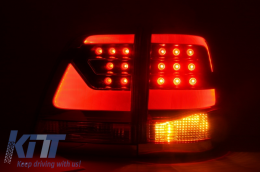 Задни светлини Led, подходящи за TOYOTA Land Cruiser FJ200 J200 (2007-2015) Red Чисто Light Bar Дизайн-image-6014700