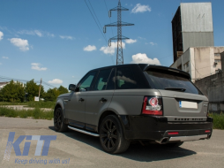 Задна Броня с LED Задни светлини , подходящи за Land Range Rover Спорт L320 (2005-2013) Facelift Автобиографичен дизайн-image-6040002