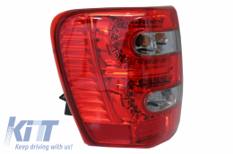 LED Задни светлини подходящи за JEEP Grand Cherokee (1999-05.2005) Червен дим-image-6044278