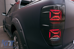 LED Задни светлини , подходящи за Ford Ranger (2012-2018) дим с последователни Динамичен Въртящи се светлини-image-6091958