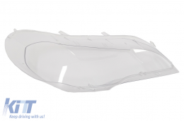 Lentes de faros para BMW X5 E70 SUV 2007-2010 transparente-image-6098345