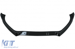 Lèvre de Spoiler Add-On pour Audi A4 B8.5 Facelift 12-15 Berline Avant Noir Brillant-image-6093604