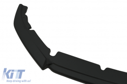 Lèvre pare-chocs avant Extension Becquet Aileron Pour Ford Puma 2019+ Noir-image-6091189