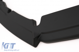 Lèvre pare-chocs avant Extension Becquet Aileron Pour Ford Puma 2019+ Noir-image-6091193