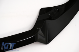 Lèvre spoiler pare-chocs avant pour BMW X7 G07 LCI M Sport 2020+ Noir brillant-image-6083801