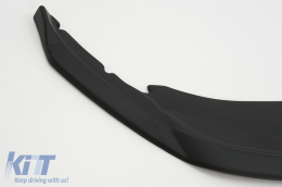 Lèvre spoiler pare-chocs avant pour Skoda Octavia MK4 2020+ Noir-image-6091002