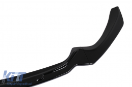 Lèvre Spoiler pour BMW 1 F20 F21 LCI 15-19 Hatchback M Sport Noir Brillant-image-6087150