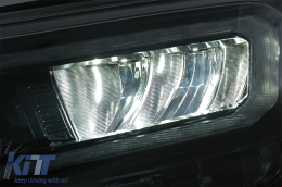 LHD Fari Barra luminosa LED per Ford Ranger 15-20 Alloggiamento nero pieno Dinamico-image-6078831