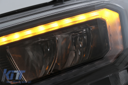 LHD Fari Barra luminosa LED per Ford Ranger 15-20 Alloggiamento nero pieno Dinamico-image-6078836