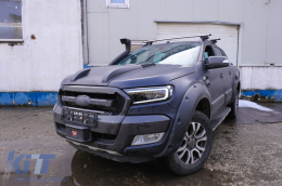 LHD Fari Barra luminosa LED per Ford Ranger 15-20 Alloggiamento nero pieno Dinamico-image-6091441