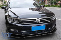 Lippe Erweiterung Spoiler für VW Passat B8 3G Limousine Variante 15-18 Glänzend schwarz-image-6072246