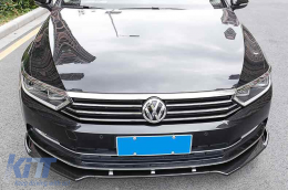 Lippe Erweiterung Spoiler für VW Passat B8 3G Limousine Variante 15-18 Glänzend schwarz-image-6072247